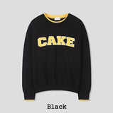 K Color Matching Layered Sweatshirt