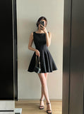 Kelly Tweed Sleeveless Mini Flare One Piece