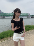 Curin Shirring Shorts