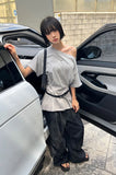 (2-WAY) BUTTON LOOSE TEE