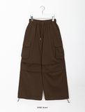 [BAON] Hipau Cotton Pintuck Pants