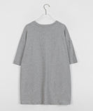 Kerrit Flower Printed Over Short Sleeve Tee