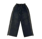 Tern line denim parachute pants