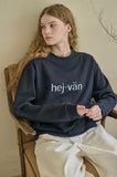 HEJ VAN Embroidered Sweatshirt
