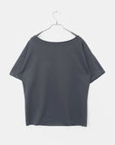 Rishu loose-fit flower-printed off-shoulder short-sleeved T-shirt