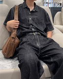 Sten Linen Wide Denim Jeans