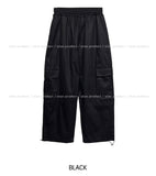 (UNISEX) Autumn Basic Cargo String Pants