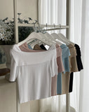 Fierun Off Shoulder Knit