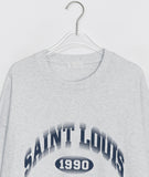 [Unisex] Sainten Lettering Over Long Sleeve Tee