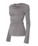 2.Drape Long Sleeve