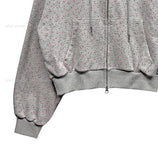 Glee Flower Two-Way Hood Zip-Up