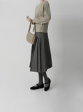 Wool Whole Garment Round Knit