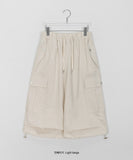 Seka String Banding Bermuda Cargo Pants