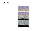 Tiki Color Matching Wool Muffler