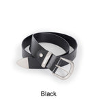 Rot Wide Matte Leather Belt
