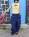 STAR POINT NYLON PANTS