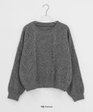 Higel Color Cable Round Knit