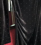 Older Cubic Bolero Velvet Long One Piece