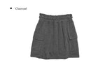 Audrey banding cargo mini skirt