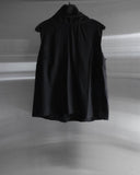 Raven Scarf Blouse Two-Piece Set
