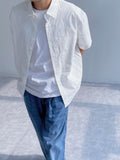 City One-Tuck Semi Balloon Fit Blue Medium Blue Denim Pants