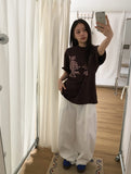 Chier Belt Set Cotton Wide Banding Pants