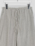 [unisex] Necket linen stripe banding pants