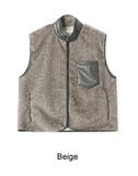 Dus Mohair Leather Vest