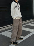 [1oz]padding Pocket Banding Pants