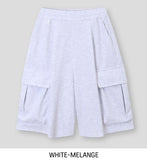 Toffee Wide Cargo Bermuda Pants