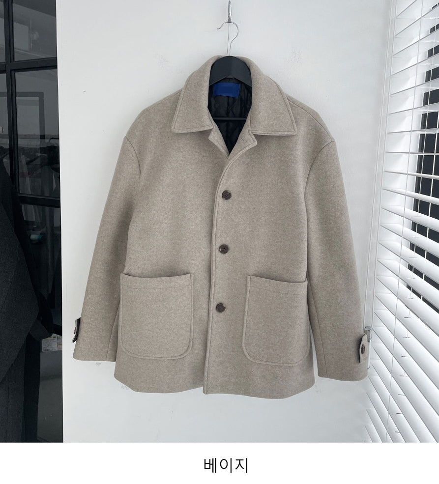 【COSYHARU】Loen half wool coat COSYHARU (コシハル) - ロエンハーフウールコート / Loen half