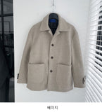 Loen half wool coat