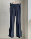 Maiden slim bootcut slacks