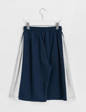 Ganz Color Matching Banding Bermuda Pants