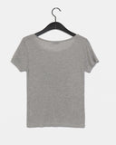 Carmen Flower See-Through Short Sleeve T-Shirt