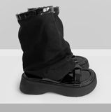Dine Leg Warmer Sandals