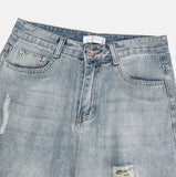 Kuda Damaged Wide Denim Pants