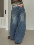 Feed Balloon Wide Denim Pants