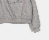 Reven Cubic One Off Shoulder Sweatshirt