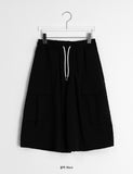 Ryu Roder Nylon Banding Cargo Bermuda Pants