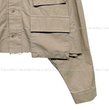 Kirsty cropped pocket jacket Beige. ver