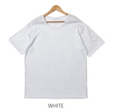 U-neck short sleeve tee