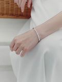 [Premium Plating] Essence AB Twist Pave Bangle