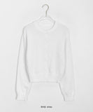 Lones Round Crop Knit Cardigan