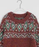 Canzy Round Nordic Wool Knit