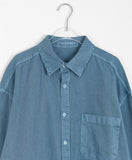 Marroad Pocket Pigment Over Shirt