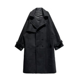 [LAN ARCHIVE] Louis Herringbone Trench Wool Coat