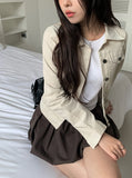 Bader Corduroy Slim Fit Collar Jacket