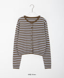 Recoach Round Stripe Cardigan