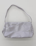 Borin satin shirring-string mini shoulder bag
